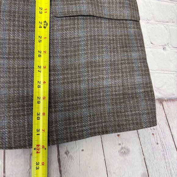 Joseph Abboud Men Ethomas Blazer Jacket Size 48 Reg Wool Silk Linen C055 -25 - Picture 4 of 16